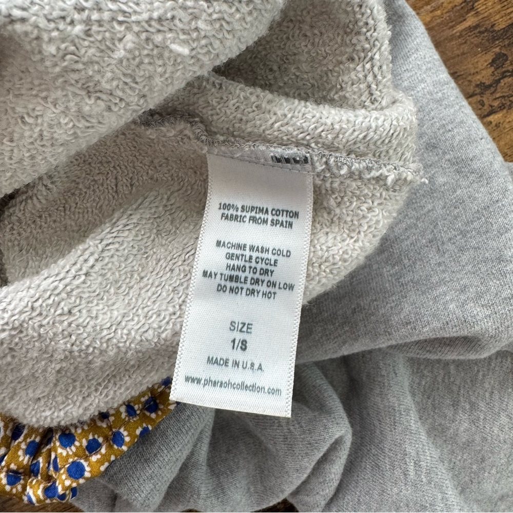 PHARAOH Leon Sweatpants French Terry Heather Gray - Picture 6 of 6